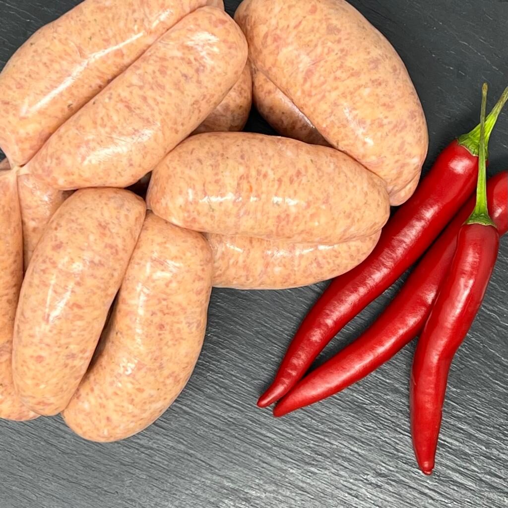 chilli sausages