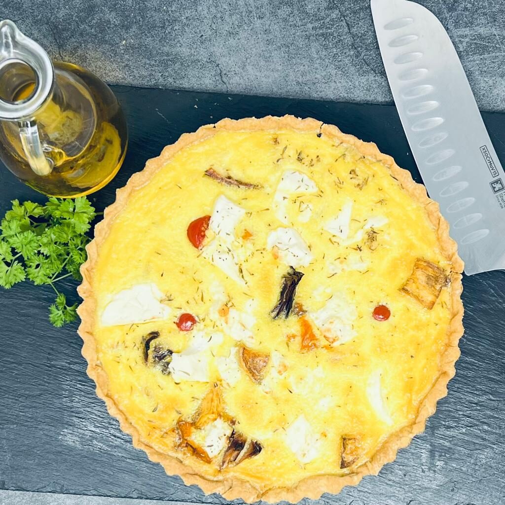 roasted vegetable tart