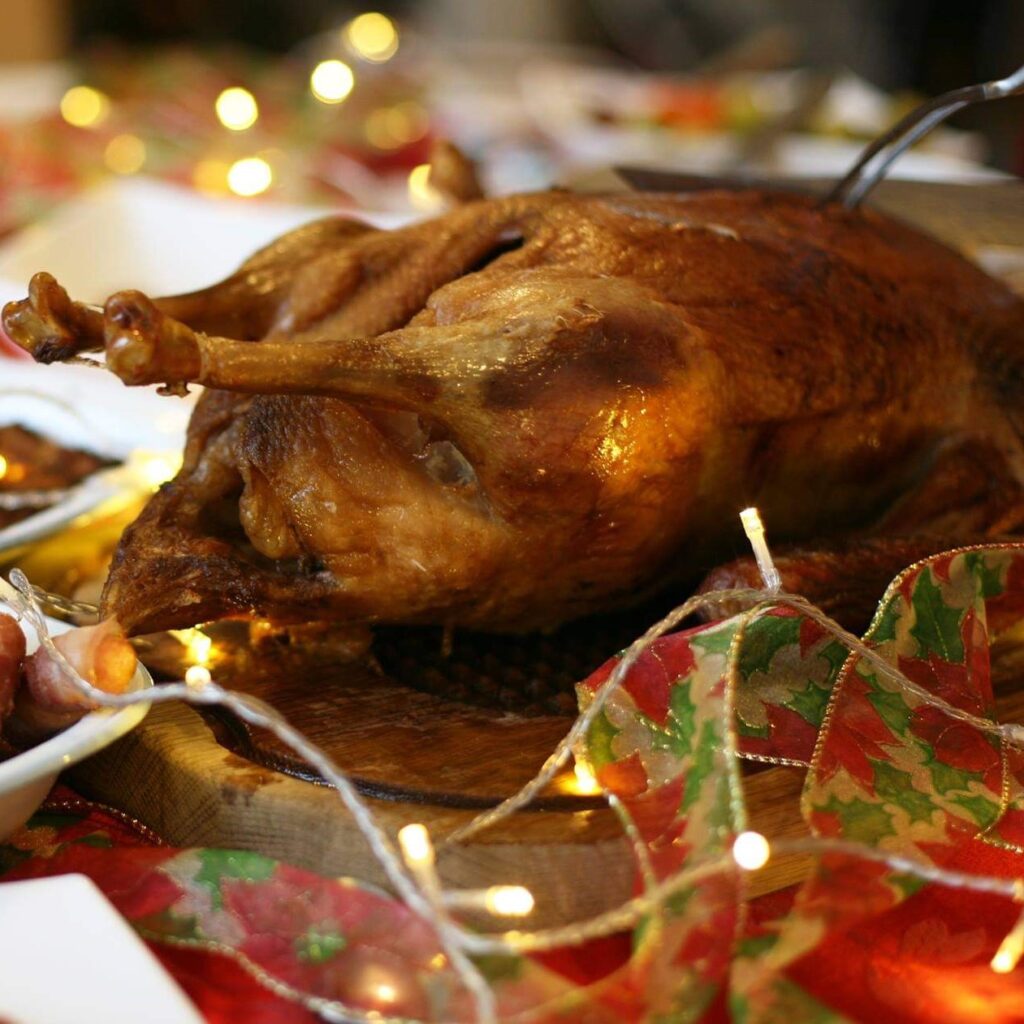 cooked goose at home
