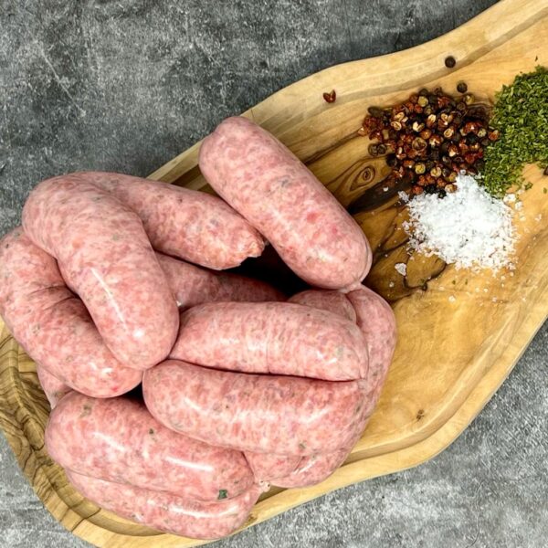 chicken and tarragon sausages